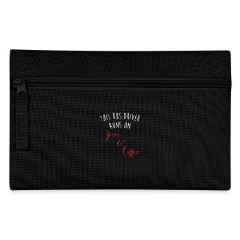 School Bus Driver School Bus - Pencil Case - black - Front