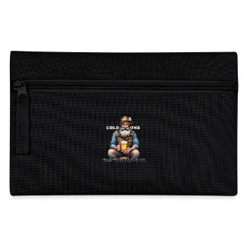 A Cold One for the Old One – Gardener Beer Farmer - Pencil Case - black - Front