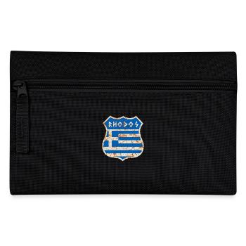 Rhodos - Federtasche - Schwarz - Vorne