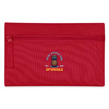 Real Estate for Sponges / Home Sweet Pineapple - Pencil Case - red - Front