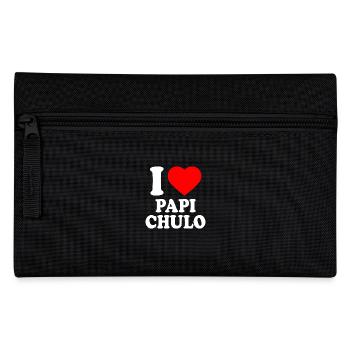 I love papi chulo - Pencil Case - black - Front