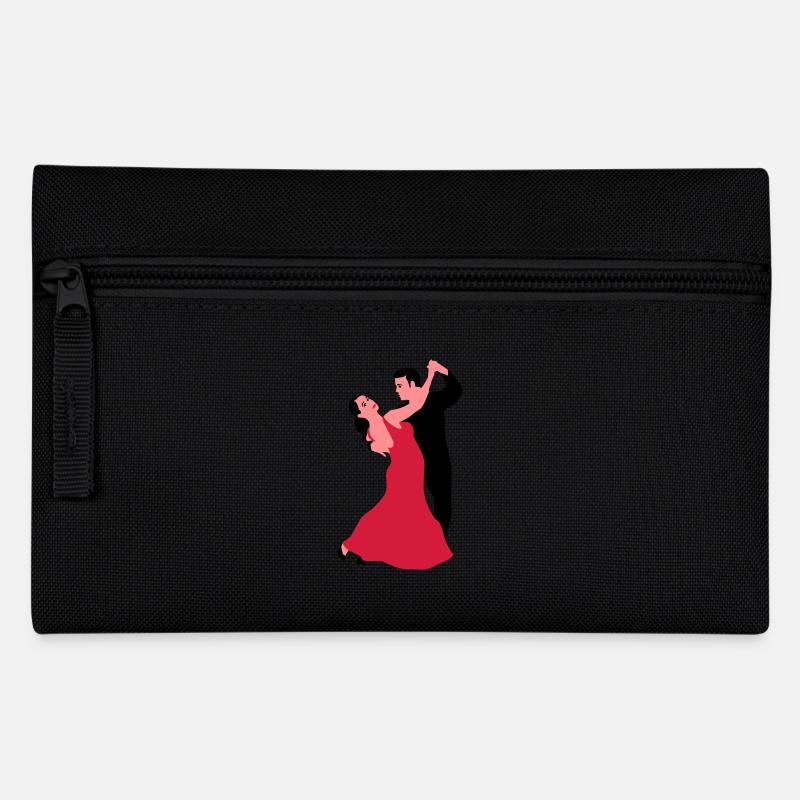 tanzpaar_a_3c - Federtasche - Schwarz