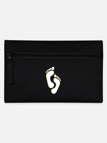 Käsefüsse - Federtasche - Schwarz