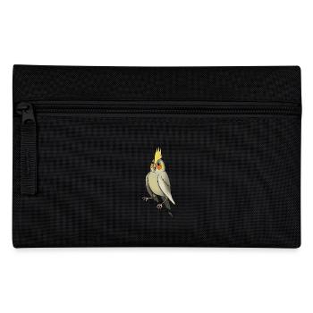 Cockatiel oiseau cage oiseaux canaries - Trousse - noir - Devant