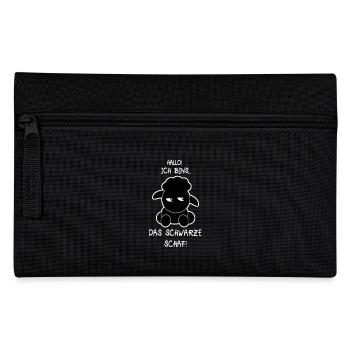 Das schwarze Schaf - Federtasche - Schwarz - Vorne