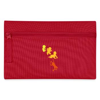 Evolution Mensch Männer Sport tennis2 - Federtasche - Rot - Vorne