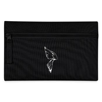 Dragonfly Wing white - Pencil Case - black - Front