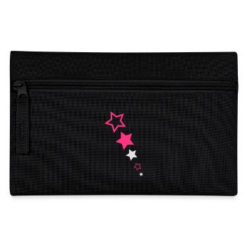 Aufsteigende Sterne/Stars - Federtasche - Schwarz - Vorne