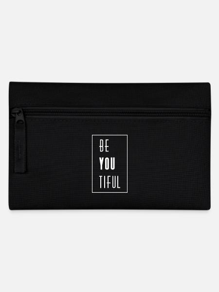 Be You Tiful Be Your Beautiful Word Game - Pencil Case - black