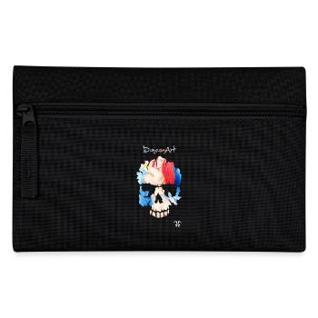 Skull-Logo reds - Federtasche - Schwarz - Vorne