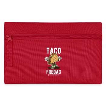 Taco Freitag - Federtasche - Rot - Vorne