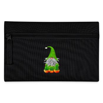 Gnome Garden Cactus - Pencil Case - black - Front