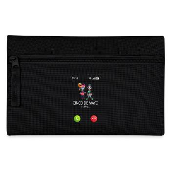 Cinco de Mayo is calling - Federtasche - Schwarz - Vorne