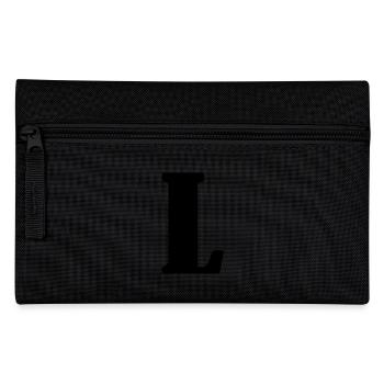 L - Federtasche - Schwarz - Vorne