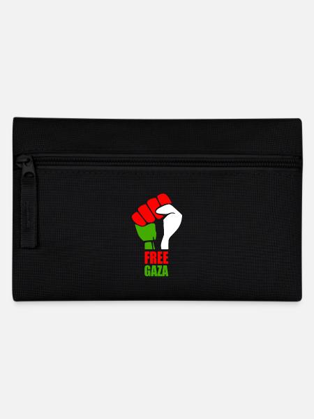 Save gaza - Pencil Case - black