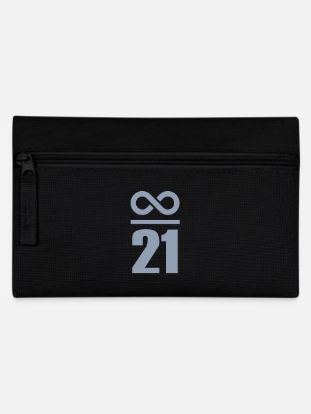 Infinite by 21 million Bitcoin - Pencil Case - black
