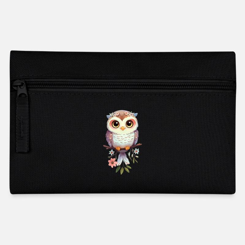 Spark the Imagination with our Play Owl - Pencil Case - black