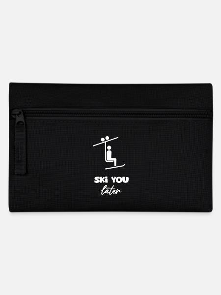 Ski you later - Pencil Case - black