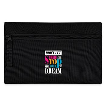 DON T LET THEM - Trousse - noir - Devant