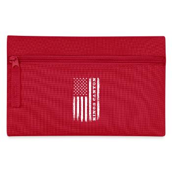 Drapeau des États-Unis Kings Canyon National Park Gift - Trousse - rouge - Devant