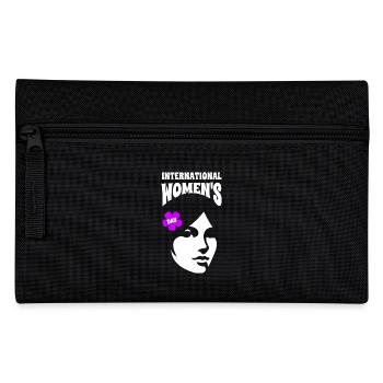 Journée internationale de la femme - Cadeau - Trousse - noir - Devant