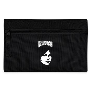 Journée internationale de la femme - Cadeau - Trousse - noir - Devant