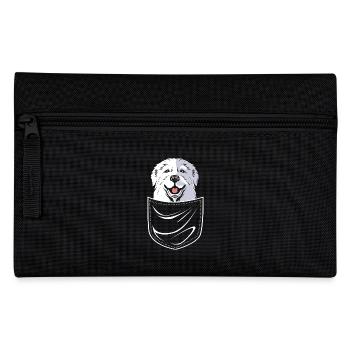 Pyrenean Dog - Pencil Case - black - Front