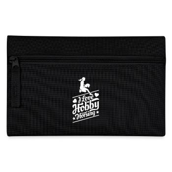 J’aime Hobby Horsing - Coeur - Hobby - Trousse - noir - Devant