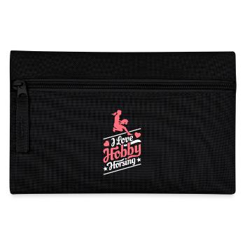 J’aime Hobby Horsing - Coeur - Hobby - Trousse - noir - Devant