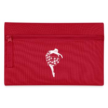 Ballerina Balletttänzerin Tanzen Ballett Geschenk - Federtasche - Rot - Vorne