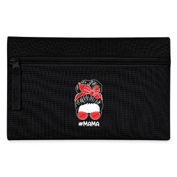Flutist Mom Mother Flute - Pencil Case - black - Front