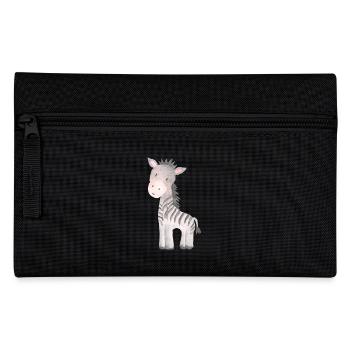 Zebra baby - Pencil Case - black - Front
