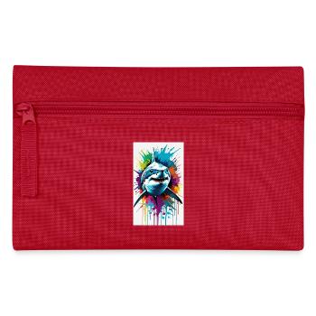 Shark | Great White Shark | Sea Creature | Fish - Pencil Case - red - Front