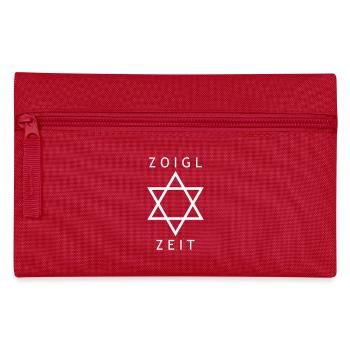 Zoigl zeit - Federtasche - Rot - Vorne
