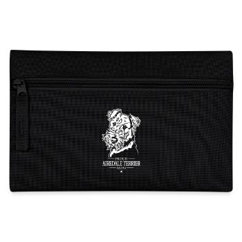 Airedale Terrier Mom Dog Dog Wilsigns - Pencil Case - black - Front