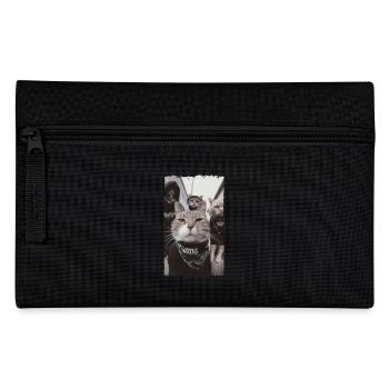 Gangster Cats Streetwear Cool Cat Motif - Trousse - noir - Devant