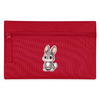 Hare - Pencil Case - red - Front