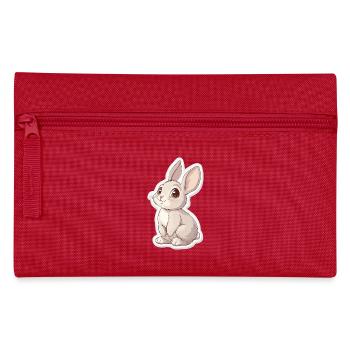 Hare - Pencil Case - red - Front