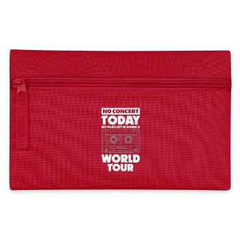 No concert today sad music - Pencil Case - red - Front