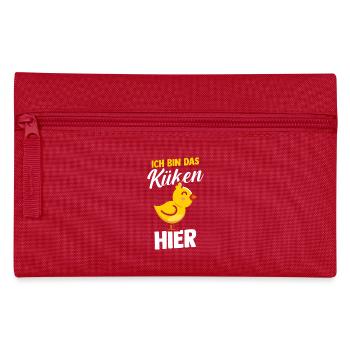 Éleveur de poulets Éleveur de ferme poussins - Trousse - rouge - Devant