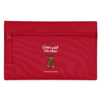Grow with the Flow – Cat Camera - Pencil Case - red - Front