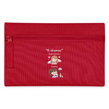 Drame coréen K-Drama Lover Kdrama - Trousse - rouge - Devant