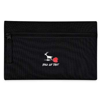 Bock auf Darts Dartpfeil Dartspieler Triple Lustig - Federtasche - Schwarz - Vorne