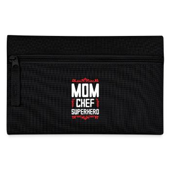 Mom Superhero Mom - Pencil Case - black - Front