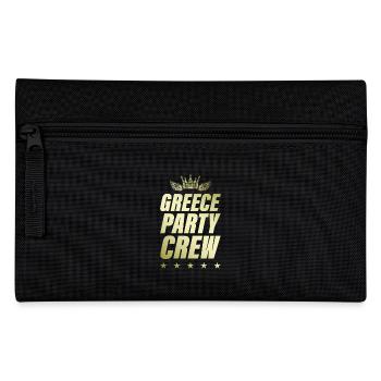 Greece Party Crew Gold - Federtasche - Schwarz - Vorne