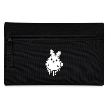 Hase Lustig Ostern Niedlich - Federtasche - Schwarz - Vorne