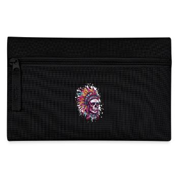 Crâne indien - Trousse - noir - Devant