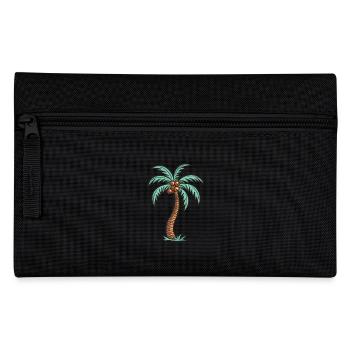 Palme Insel - Federtasche - Schwarz - Vorne
