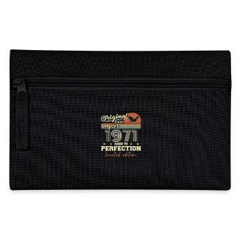 April 1971 Gift | 54th Anniversary April 1971 - Pencil Case - black - Front