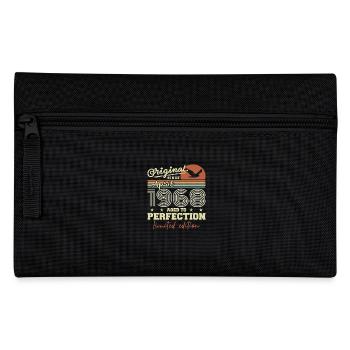 April 1968 Gift | 57th Anniversary April 1968 - Pencil Case - black - Front
